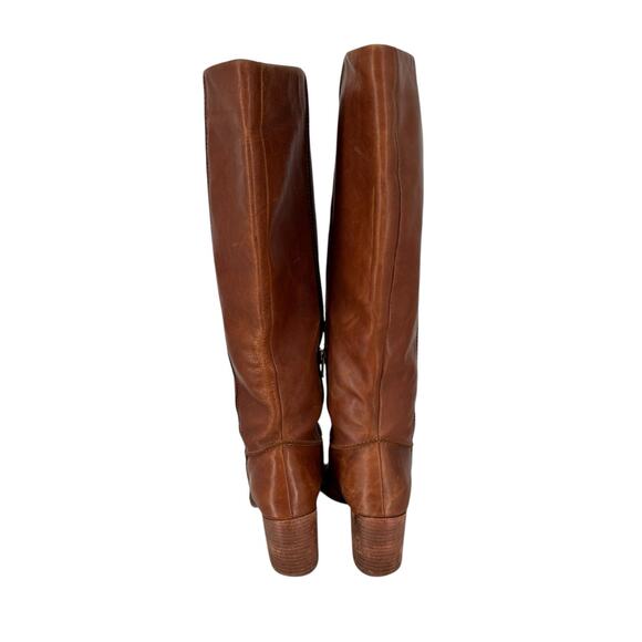 Seychelles Tall Block Heel Boots Western Boho Cognac Southwestern Size 8 - Picture 7 of 16